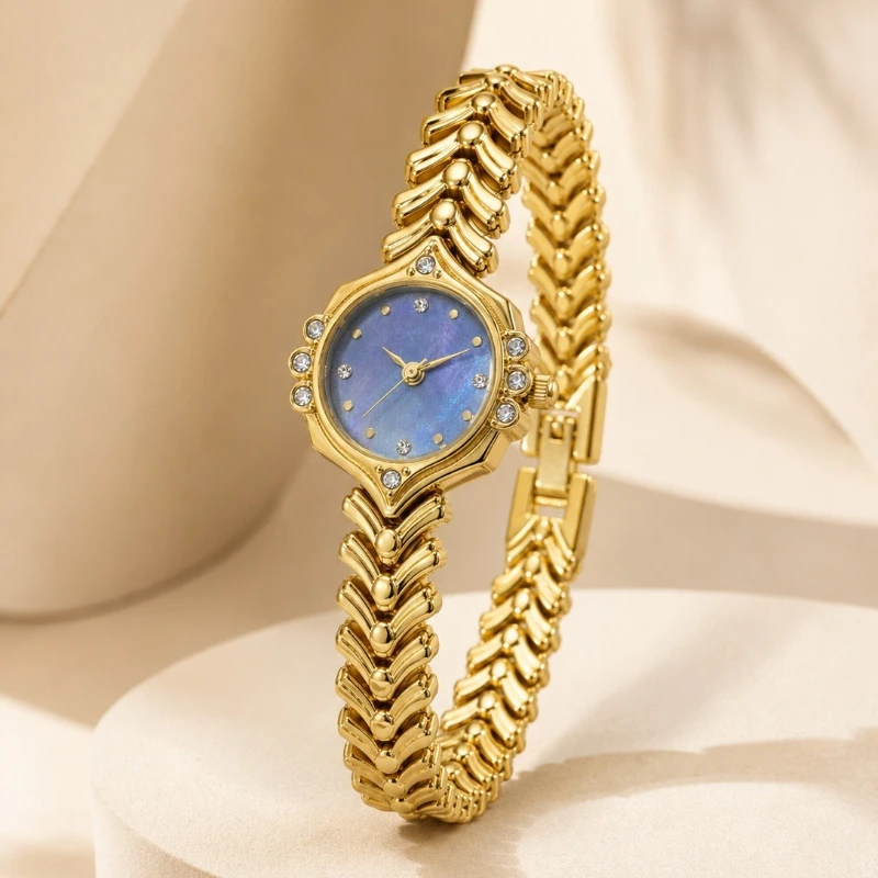 Luxury Watch Top 10 - Orologio da Polso Dorato da Donna,