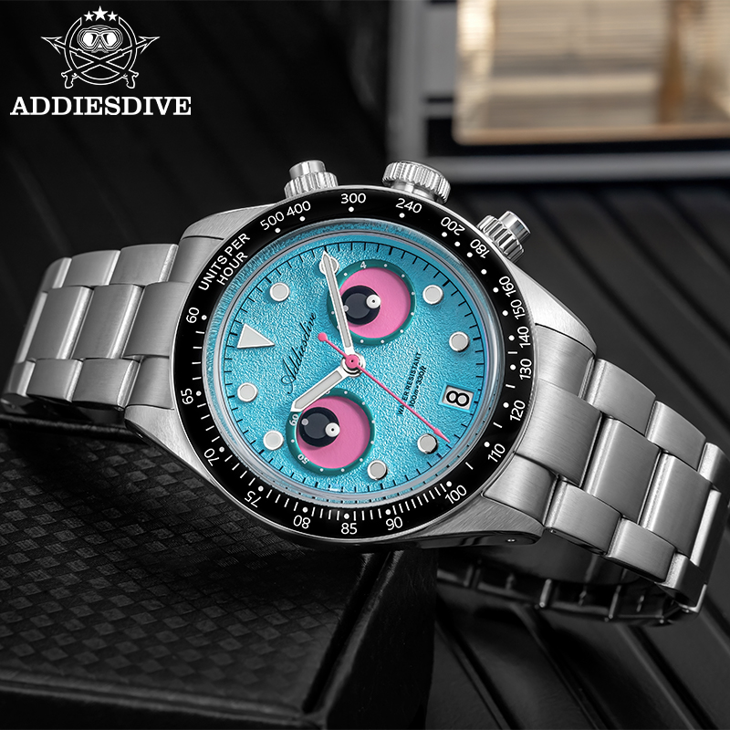 Luxury Watch Display Case - ADDIESDIVE Orologio di Lusso in Acciaio