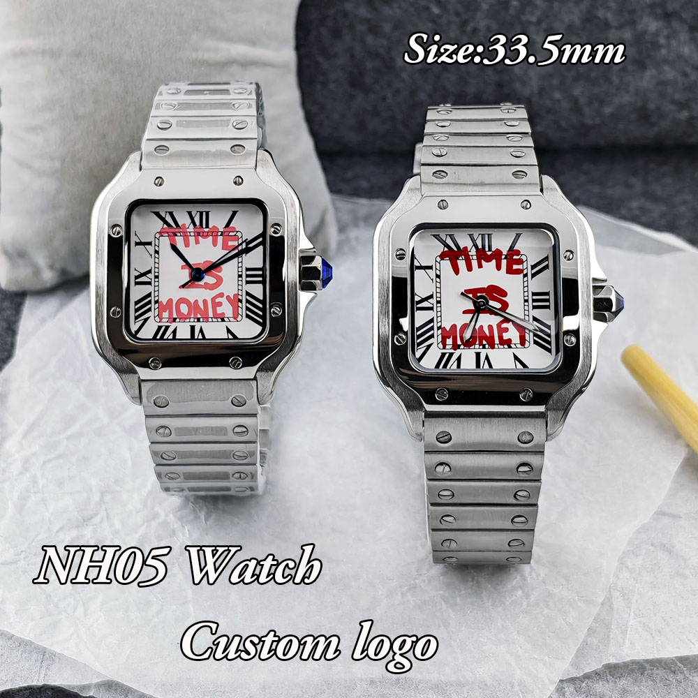 Luxury Watch Time - Nuovo orologio quadrato NH05 Time is