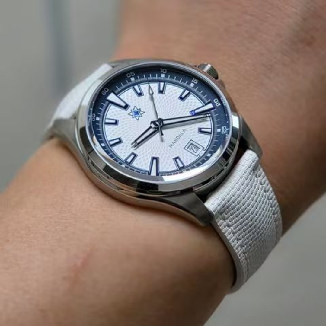 Luxury Watch Class - Cinturino per orologio in tela cerata