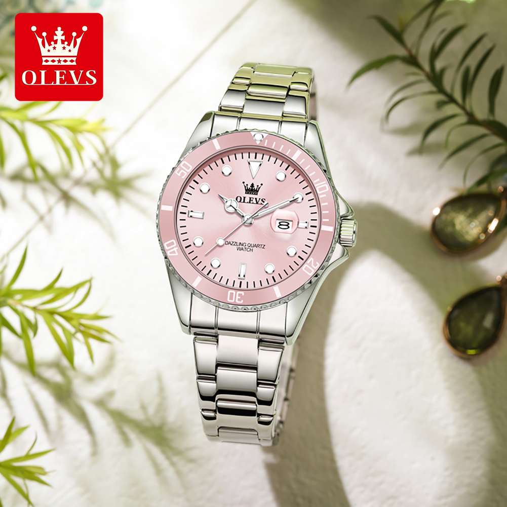 Luxury Watch Green - OLEVS Orologi da donna di lusso