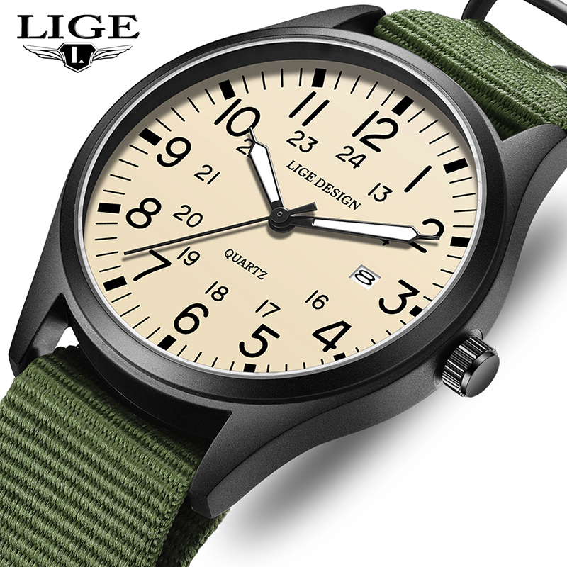 Luxury Watch Green - LIGE 2025 TOP NUOVO orologio da