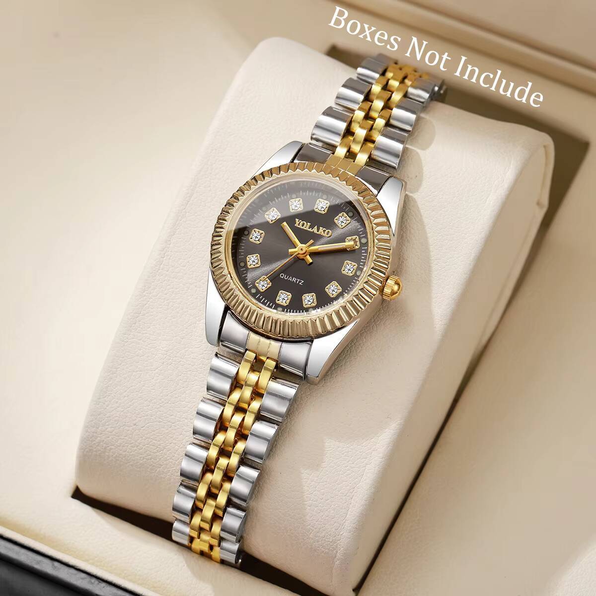 Luxury Watch Display Case - Orologio da donna al quarzo con