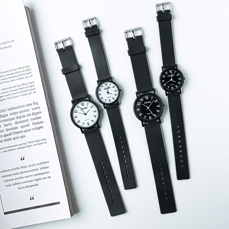 Luxury Watch Girl - Semplice orologio nero Orologi al quarzo