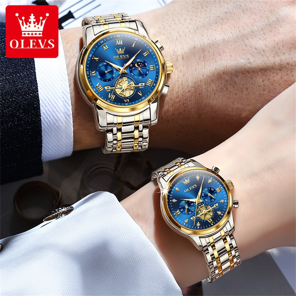 OLEVS Orologio da coppia al qu - Luxury Watch Time recensione e prezzo