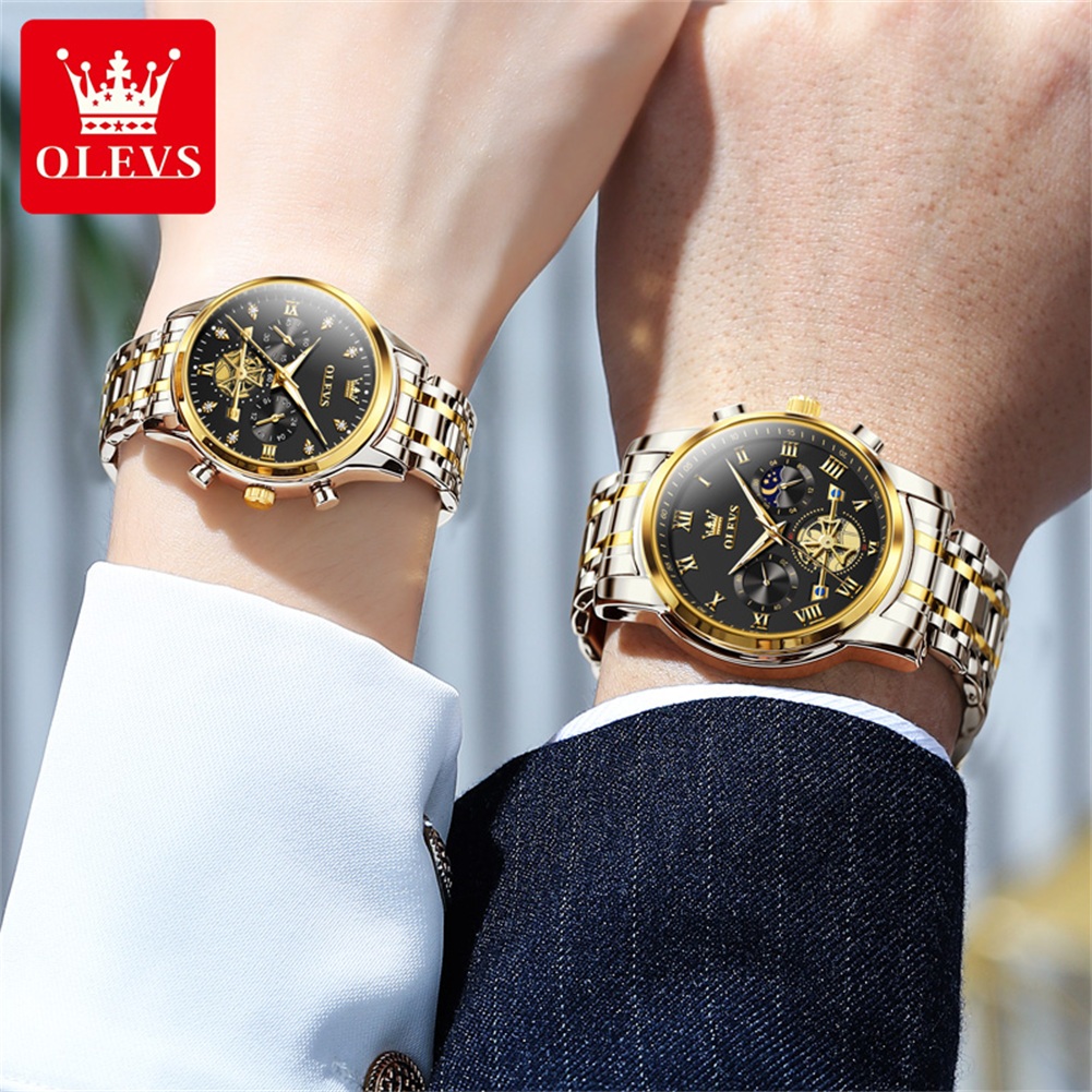 OLEVS Orologio da coppia al qu - Luxury Watch Time recensione e prezzo