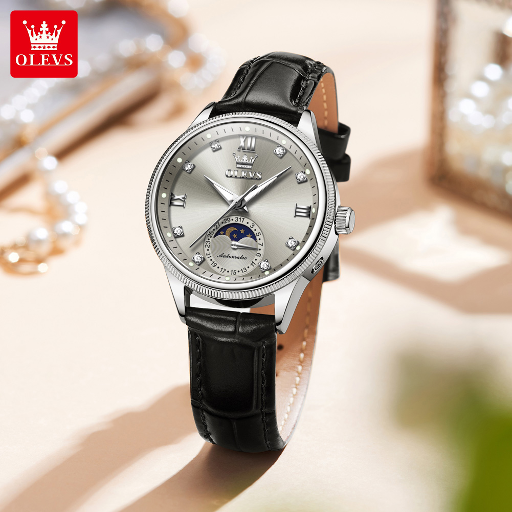 OLEVS Moon Phase Moda Donna Or - Luxury Watch Time recensione e prezzo