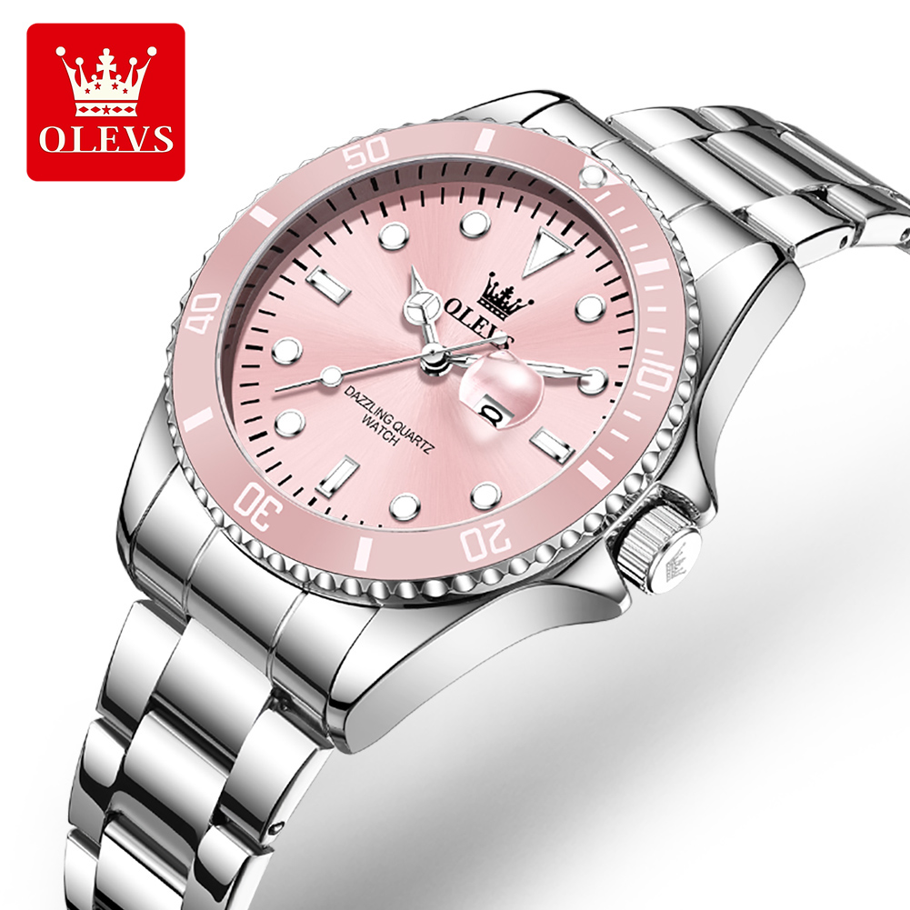 OLEVS Orologi da donna di luss - Luxury Watch Green recensione e prezzo