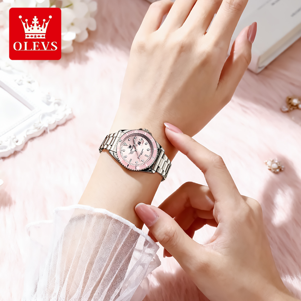 OLEVS Orologi da donna di luss - Luxury Watch Green recensione e prezzo