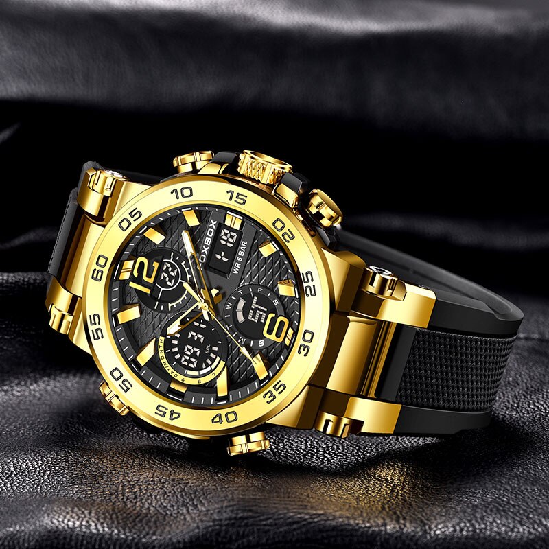 FOXBOX Business Watch Men Fash - Luxury Watch Display Case recensione e prezzo