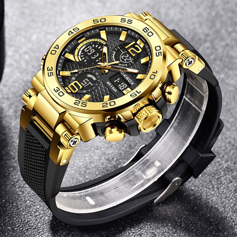FOXBOX Business Watch Men Fash - Luxury Watch Display Case recensione e prezzo