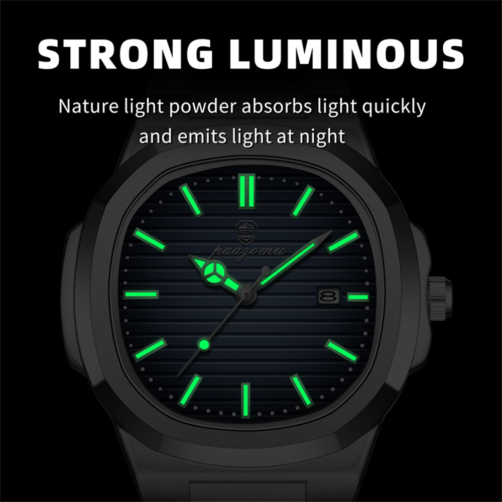 PAAZOMU Orologio da uomo quadr - Luxury Watch Display Case recensione e prezzo
